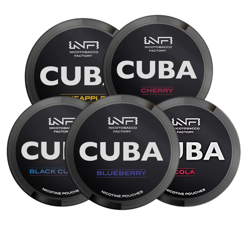 5 x Cuba Black Mixpack