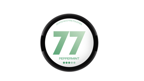 77 nikotīna maisiņi Peppermint