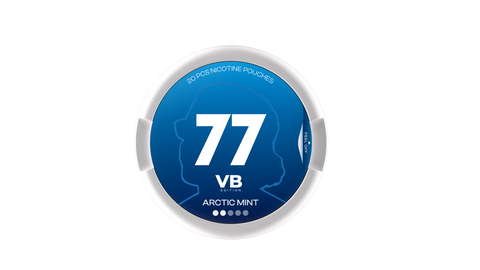 77 VB Edition nikotīna maisiņi Arctic Mint