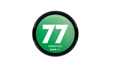 77 nikotīna maisiņi zaļi Tea