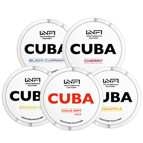 5 x Cuba White Mixpack
