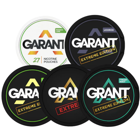 5 x Grant Mixpack