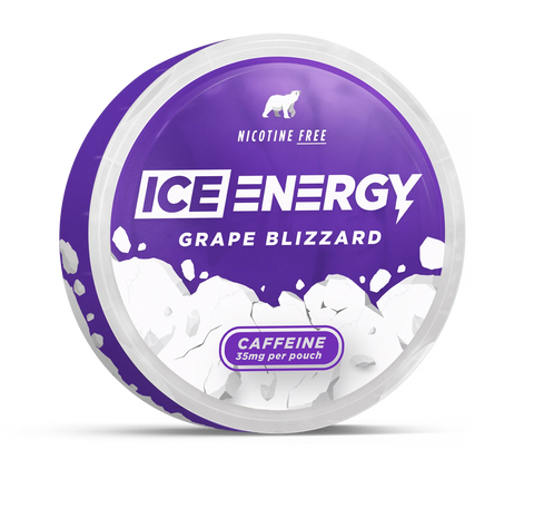 Ice Kofeīna maisiņš Grape Blizzard 35 mg