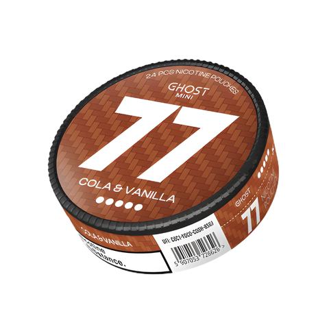 77 Ghost Mini Cola Vanilla Extra Strong