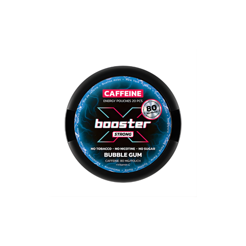 X - Booster Energy Pouches Bubble Gum