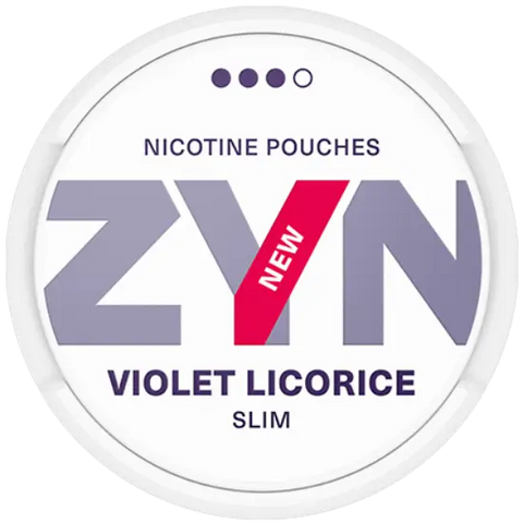 Zyn Violet Licorice 3