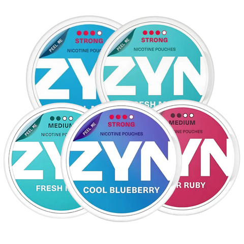 5 x Zyn Mixpack