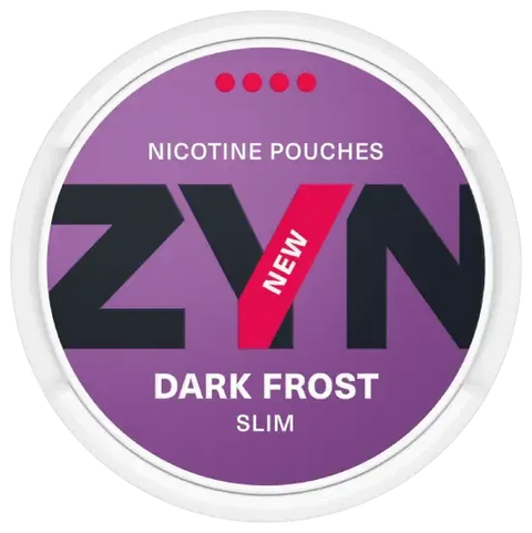 Zyn Tumšs Frost Slim Extra Strong