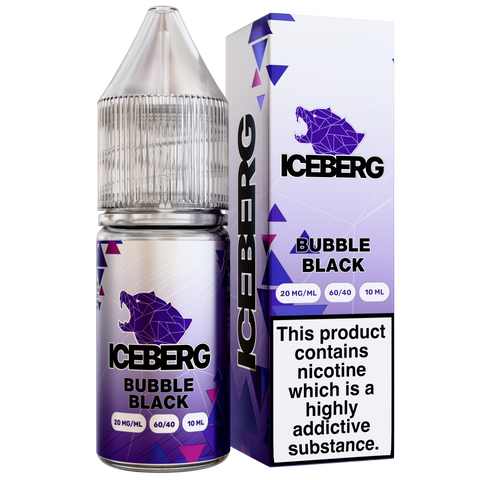 Iceberg Bubble Black Liquid