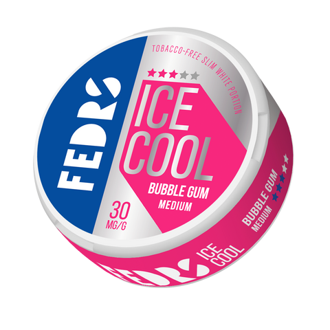 Fedrs Ice Cool Medium Burbulis Gum