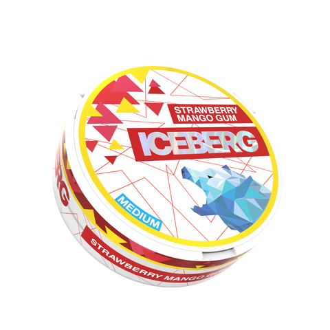 Iceberg Strawberry Mango Gum 4 mg/paciņā